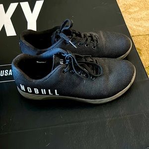 Nobull trainers black on Army green mens 10.5